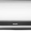 Brabantia Broodtrommel - Met Schuifdeksel - Matt Steel Fingerprint Proof -Brabantia 1200x457