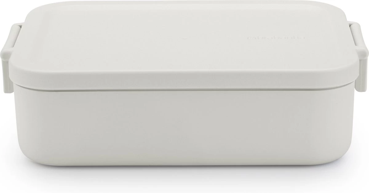 Brabantia Make & Take Lunchbox - Medium - Kunststof - Light Grey 3 Brabantia Make & Take Lunchbox - Medium - Kunststof - Light Grey