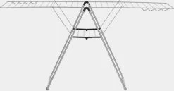 Brabantia HangOn Droogrek Inklapbaar - 25 Meter - Metallic Grey -Brabantia 1200x628