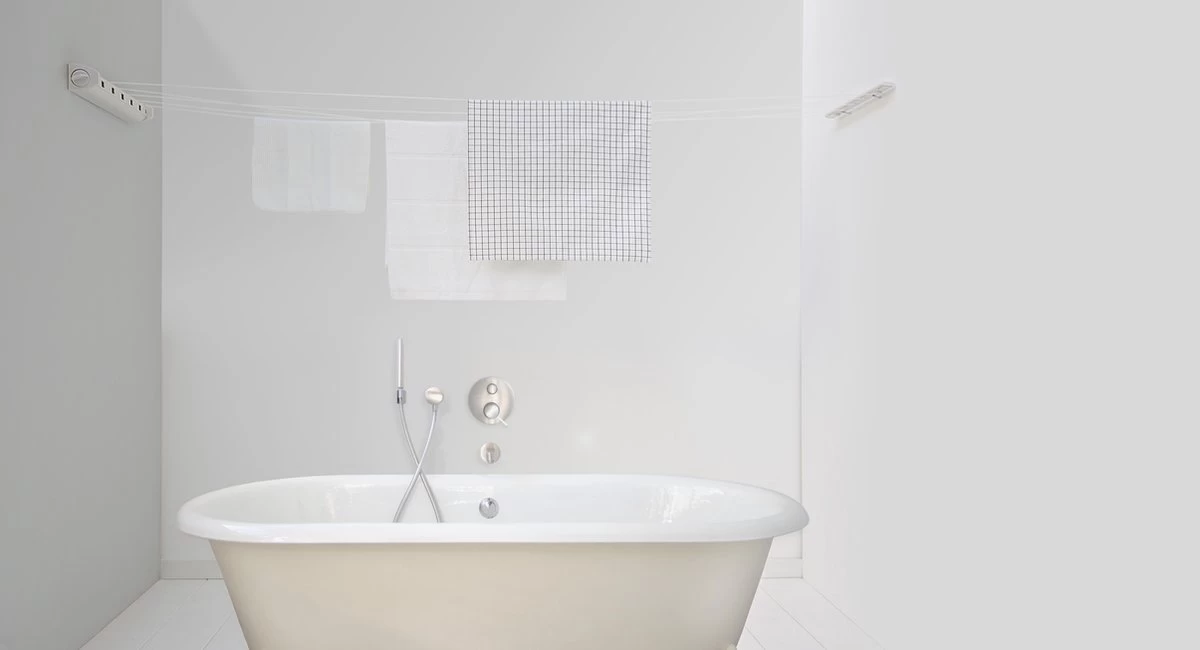 Brabantia Roldrooglijn - Uittrekbaar Tot 4,4 M - 22 M - Wit 6 Brabantia Roldrooglijn - Uittrekbaar Tot 4,4 M - 22 M - Wit - Afbeelding 4