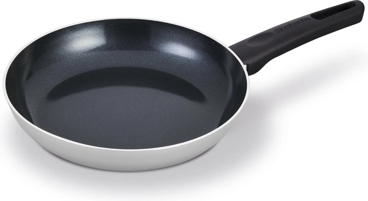 BRABANTIA INDU+ Koekenpan - Keramische Antiaanbaklaag - Ø 24 Cm - Inductie - Pfas Vrij