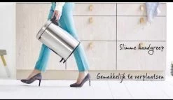 Brabantia NewIcon Prullenbak - 12 L - White -Brabantia 1200x695