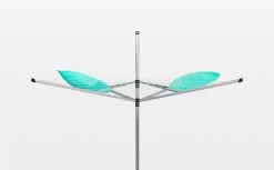 Brabantia Lift-O-Matic Droogmolen Met Grondanker - 60 M - Metallic Grey -Brabantia 1200x745