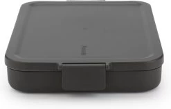Brabantia Make & Take Lunchbox - Plat - Kunststof - Dark Grey -Brabantia 1200x766 23
