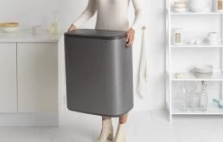 Brabantia Bo Touch Bin Prullenbak - 2 X 30 L - Platinum -Brabantia 1200x766 3