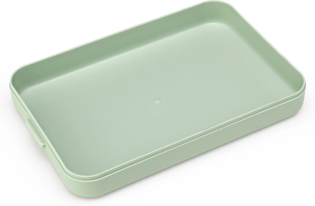 Brabantia Make & Take Lunchbox - Plat - Kunststof - Jade Green 6 Brabantia Make & Take Lunchbox - Plat - Kunststof - Jade Green - Afbeelding 5