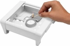 Brabantia Schotelwarmer / Rechaud - Met 1 Kaarsje - White 11 Brabantia Schotelwarmer / Rechaud - Met 1 Kaarsje - White -Brabantia 1200x788