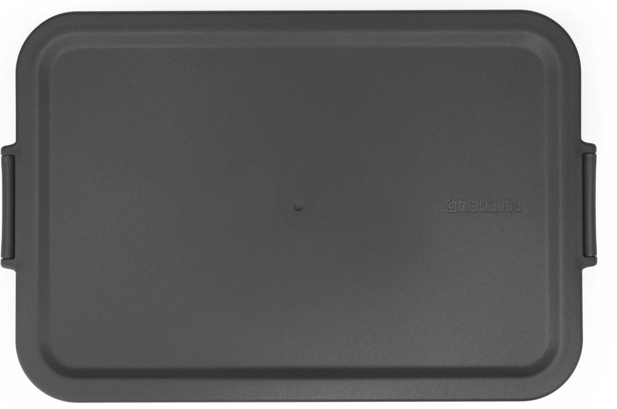 Brabantia Make & Take Bento Lunchbox Incl Bentobox - Large - Kunststof - Dark Grey 9 Brabantia Make & Take Bento Lunchbox Incl Bentobox - Large - Kunststof - Dark Grey - Afbeelding 7