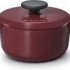 BRABANTIA THE DUTCH Gietijzeren Braadpan - Ø 20cm - 2,5L - Bordeaux - Inductie 1 BRABANTIA THE DUTCH Gietijzeren Braadpan - Ø 20cm - 2,5L - Bordeaux - Inductie -Brabantia 1200x795