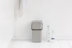Brabantia Sort & Go Prullenbak - 16 L - Mid Grey -Brabantia 1200x799 19