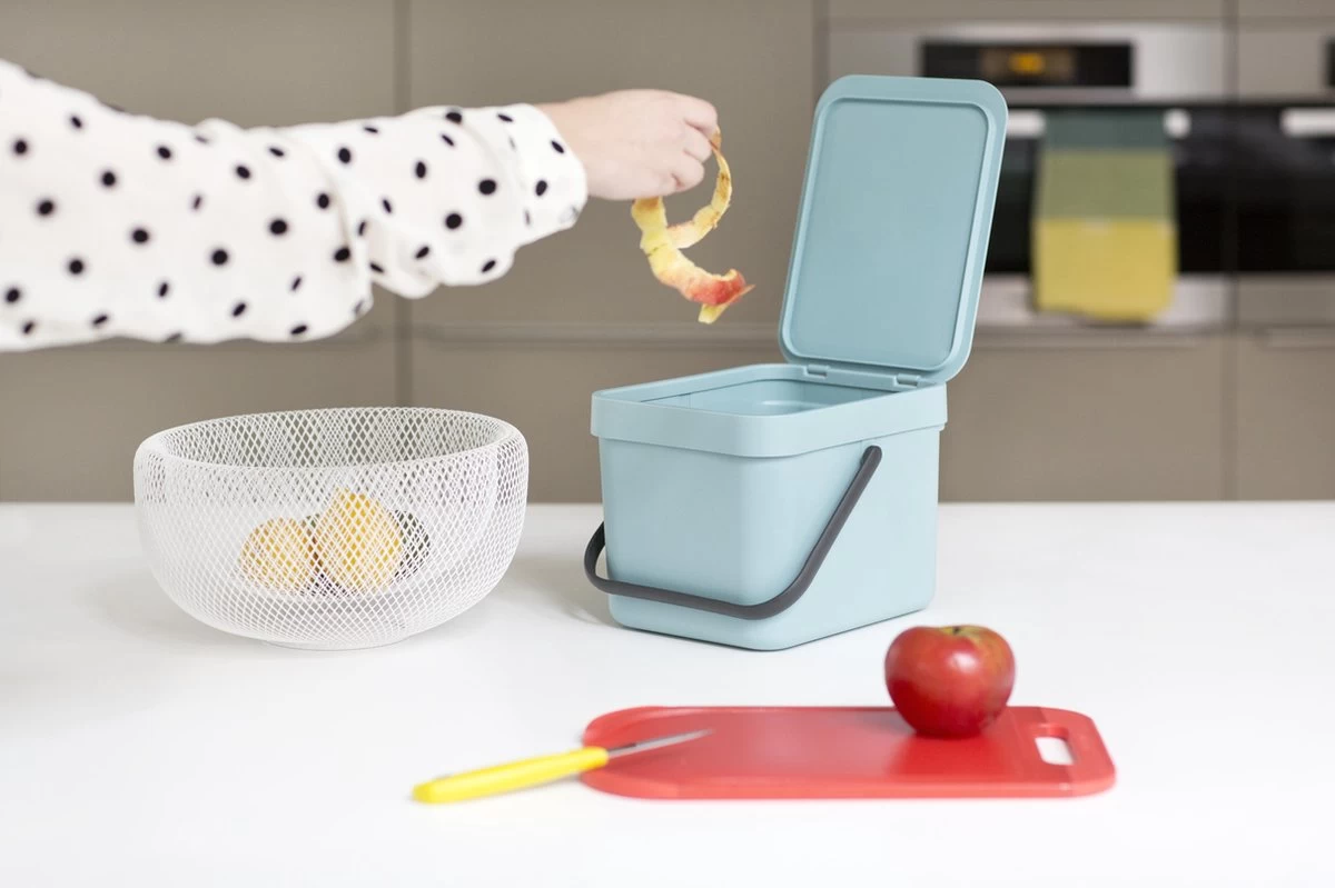 Brabantia Sort & Go Prullenbak - 6 L - Mint 7 Brabantia Sort & Go Prullenbak - 6 L - Mint - Afbeelding 5