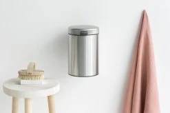 Brabantia NewIcon Wandprullenbak - 3 L - Matt Steel 30 Brabantia NewIcon Wandprullenbak - 3 L - Matt Steel -Brabantia 1200x799 44