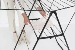 Brabantia HangOn Droogrek Inklapbaar - 20 Meter - Matt Black -Brabantia 1200x800 115