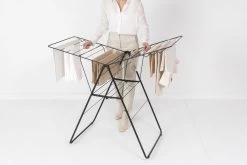 Brabantia HangOn Droogrek Inklapbaar - 20 Meter - Matt Black -Brabantia 1200x800 116