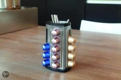 Brabantia Capsulehouder - Met Uitneembaar Bakje - Matt Steel - Geschikt Voor Nespresso Cups -Brabantia 1200x800 4