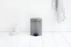 Brabantia NewIcon Prullenbak - 5 L - Platinum -Brabantia 1200x800 77