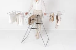 Brabantia HangOn Droogrek Inklapbaar - 25 Meter - Metallic Grey -Brabantia 1200x800 89