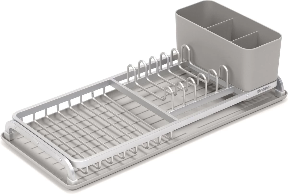 Brabantia SinkSide Afdruiprek Compact - Mid Grey 3 Brabantia SinkSide Afdruiprek Compact - Mid Grey - Afbeelding 2