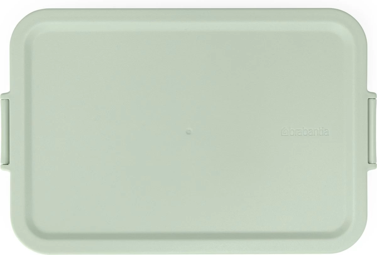 Brabantia Make & Take Bento Lunchbox Incl Bentobox- Large - Kunststof - Jade Green 4 Brabantia Make & Take Bento Lunchbox Incl Bentobox- Large - Kunststof - Jade Green - Afbeelding 2