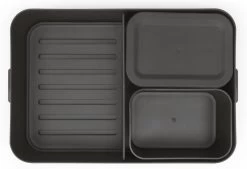 Brabantia Make & Take Bento Lunchbox Incl Bentobox - Large - Kunststof - Dark Grey 38 Brabantia Make & Take Bento Lunchbox Incl Bentobox - Large - Kunststof - Dark Grey -Brabantia 1200x820
