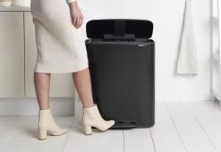 Brabantia Bo Prullenbak - 60 L - Met 80 Vuilniszakken - Matt Black 24 Brabantia Bo Prullenbak - 60 L - Met 80 Vuilniszakken - Matt Black -Brabantia 1200x828 1