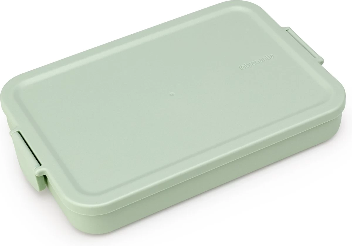 Brabantia Make & Take Lunchbox - Plat - Kunststof - Jade Green 8 Brabantia Make & Take Lunchbox - Plat - Kunststof - Jade Green - Afbeelding 7