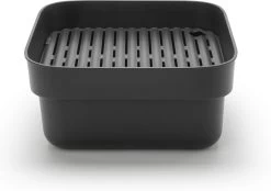 Brabantia SinkSide Afwasbak Vierkant - Met Afdruipschaal - Dark Grey -Brabantia 1200x843