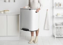 Brabantia Bo Prullenbak - 60 L - White -Brabantia 1200x857 3