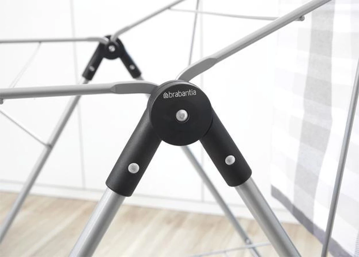 Brabantia Droogrek Inklapbaar T Model - 20 M - Metallic Grey 22 Brabantia Droogrek Inklapbaar T Model - 20 M - Metallic Grey - Afbeelding 20