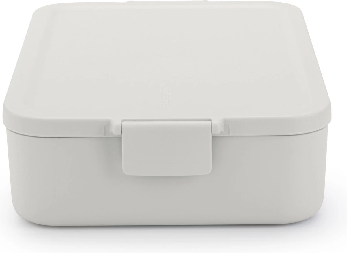 Brabantia Make & Take Bento Lunchbox Incl Bentobox - Large - Kunststof - Light Grey 4 Brabantia Make & Take Bento Lunchbox Incl Bentobox - Large - Kunststof - Light Grey - Afbeelding 2