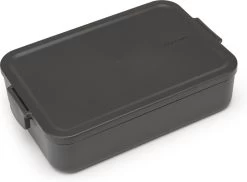 Brabantia Make & Take Bento Lunchbox Incl Bentobox - Large - Kunststof - Dark Grey 39 Brabantia Make & Take Bento Lunchbox Incl Bentobox - Large - Kunststof - Dark Grey -Brabantia 1200x886