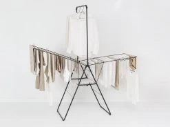 Brabantia HangOn Droogrek Inklapbaar - 25 Meter - Met Stang - Matt Black 25 Brabantia HangOn Droogrek Inklapbaar - 25 Meter - Met Stang - Matt Black -Brabantia 1200x893 1