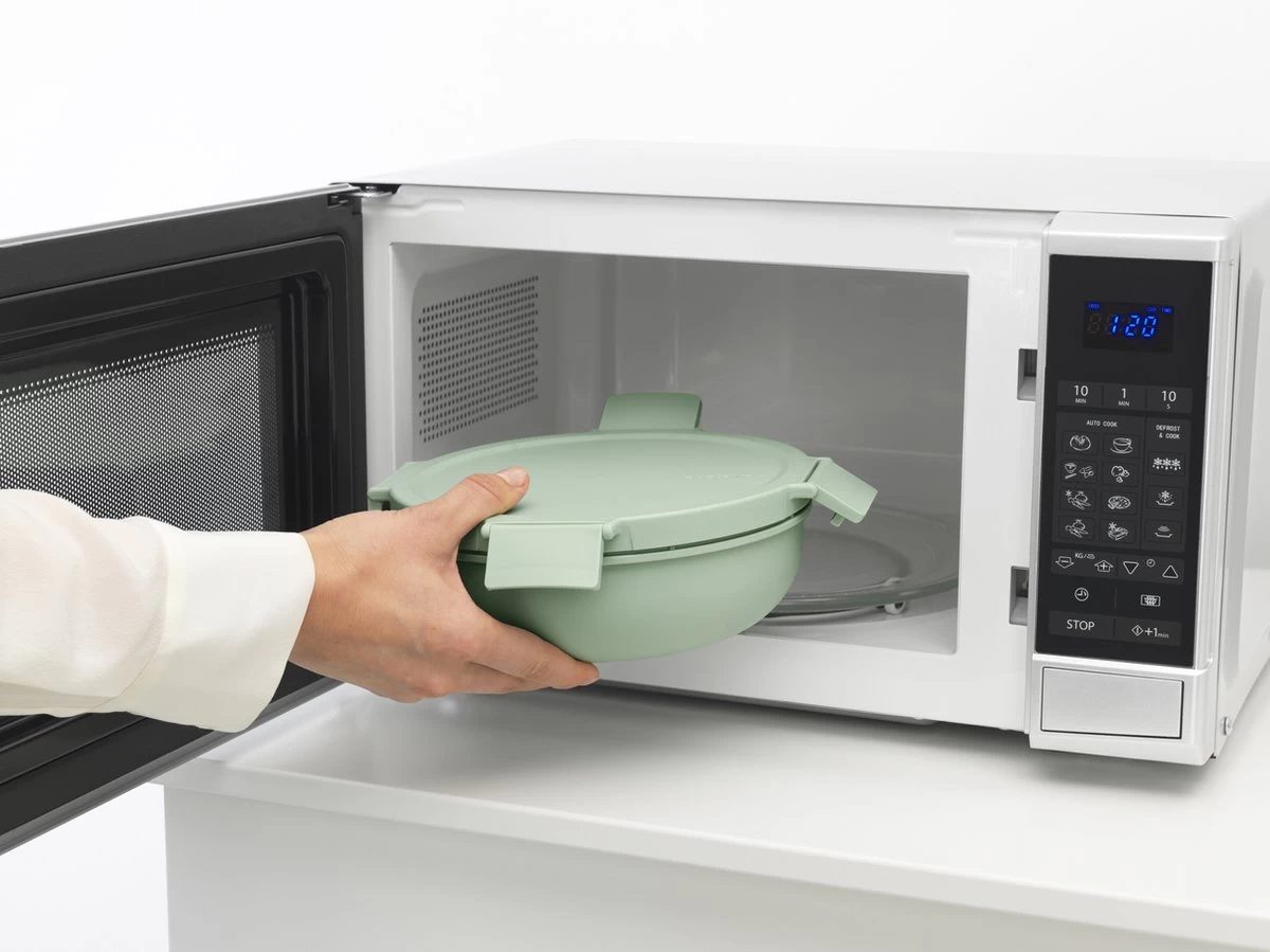 Brabantia Make & Take Salade Lunchbox - 1,3 L - Kunststof - Jade Green 10 Brabantia Make & Take Salade Lunchbox - 1,3 L - Kunststof - Jade Green - Afbeelding 8