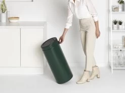 Brabantia Touch Bin Prullenbak - 30 L - Pine Green -Brabantia 1200x899 5