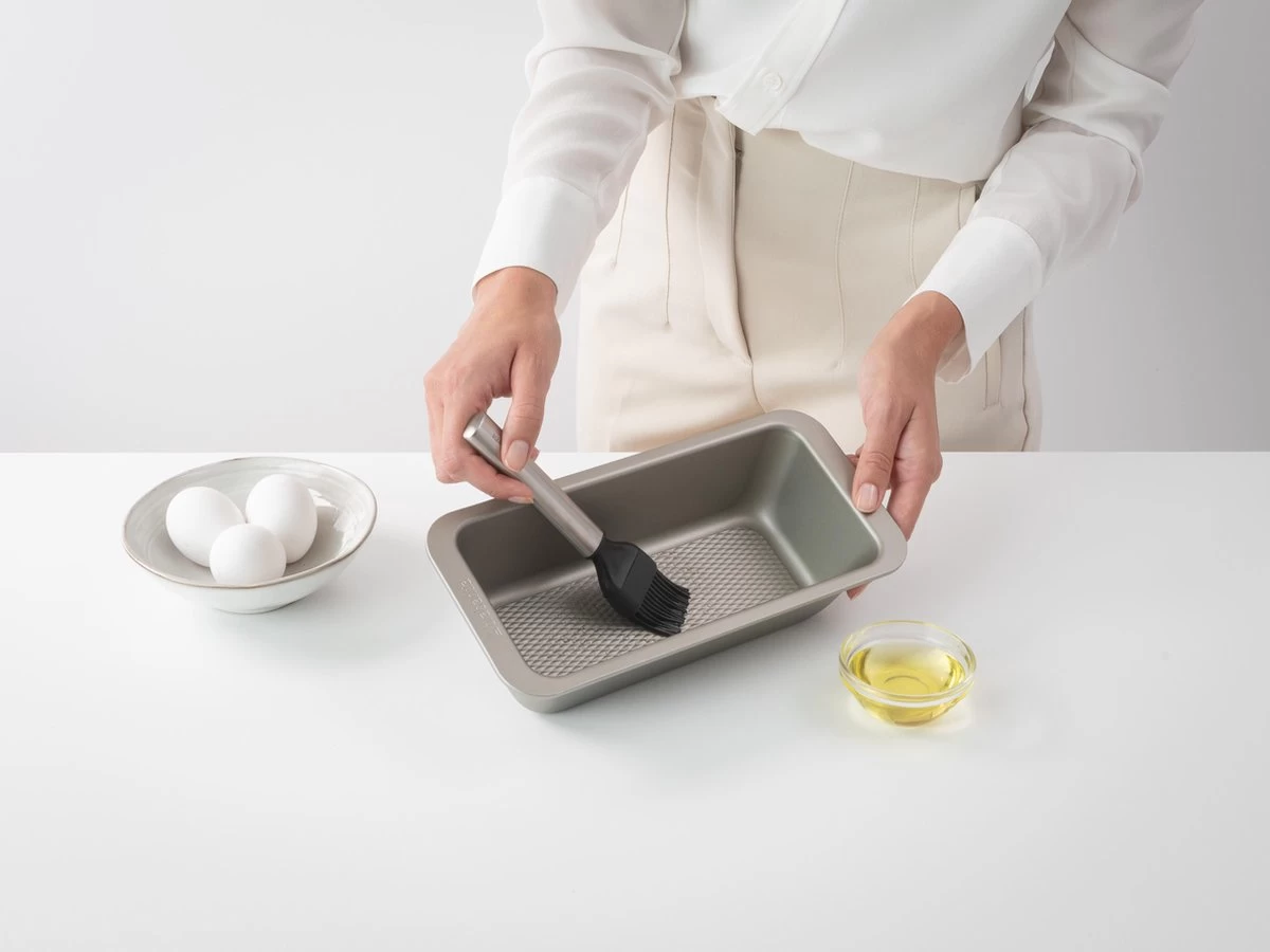 Brabantia Profile Bakborsteltje - Anti-aanbak - RVS 6 Brabantia Profile Bakborsteltje - Anti-aanbak - RVS - Afbeelding 4