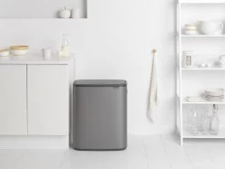 Brabantia Bo Touch Bin Prullenbak - 2 X 30 L - Platinum -Brabantia 1200x900 12