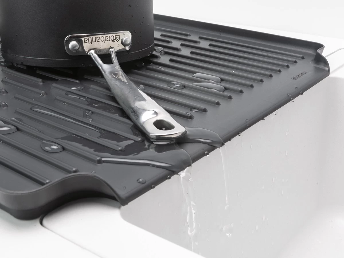 Brabantia SinkSide Afdruiprek - Inklapbaar - Dark Grey 7 Brabantia SinkSide Afdruiprek - Inklapbaar - Dark Grey - Afbeelding 6