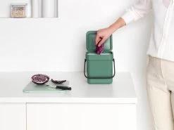 Brabantia Sort & Go Aanrecht Afvalbakje - 3 L - Fir Green -Brabantia 1200x900 16