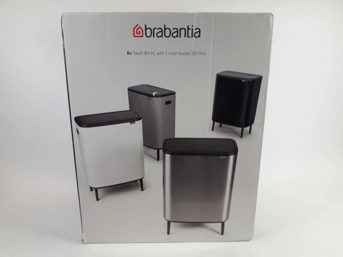 Brabantia - Bo Touch Bin Hi 60 L White 9 Brabantia - Bo Touch Bin Hi 60 L White - Afbeelding 7