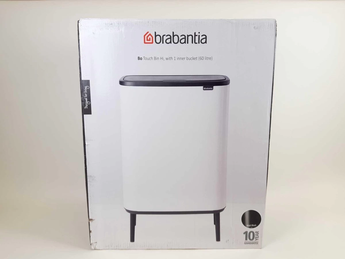Brabantia - Bo Touch Bin Hi 60 L Matt Black 17 Brabantia - Bo Touch Bin Hi 60 L Matt Black - Afbeelding 15