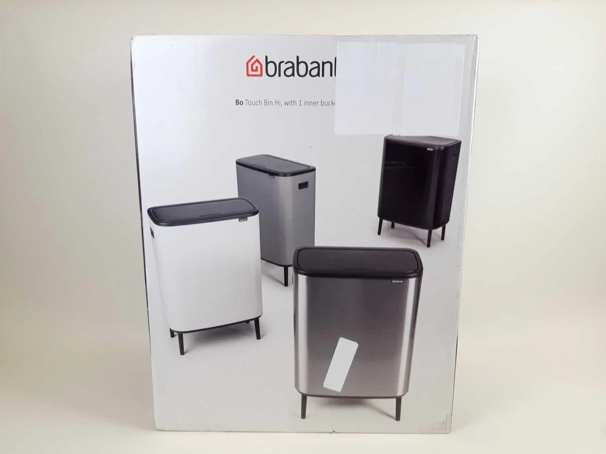 Brabantia - Bo Touch Bin Hi 60 L Matt Black 18 Brabantia - Bo Touch Bin Hi 60 L Matt Black - Afbeelding 16