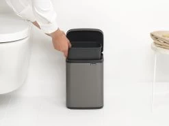 Brabantia Bo Prullenbak - 4 L - Platinum -Brabantia 1200x900 33