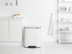 Brabantia Bo Prullenbak - 60 L - White -Brabantia 1200x900 60