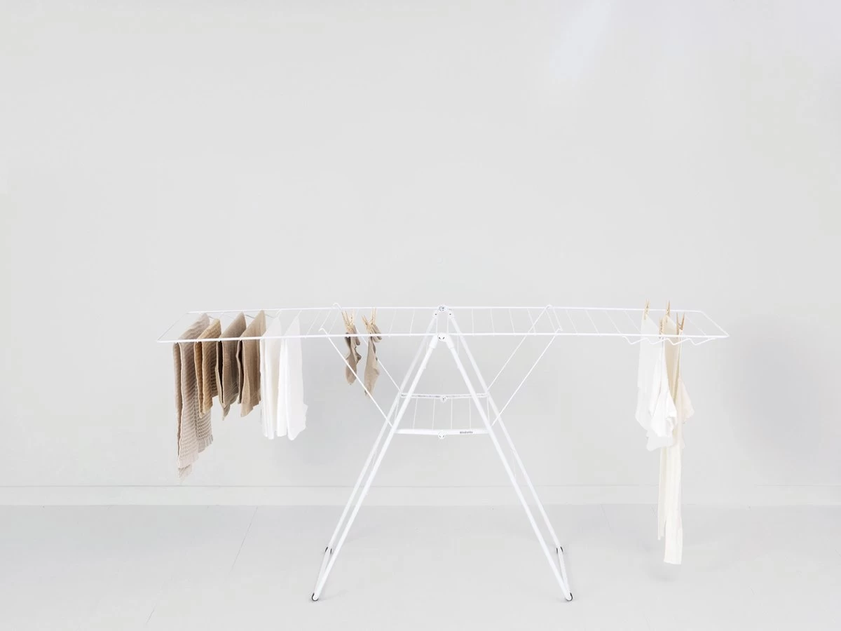 Brabantia HangOn Droogrek Inklapbaar - 25 Meter - White 5 Brabantia HangOn Droogrek Inklapbaar - 25 Meter - White - Afbeelding 3