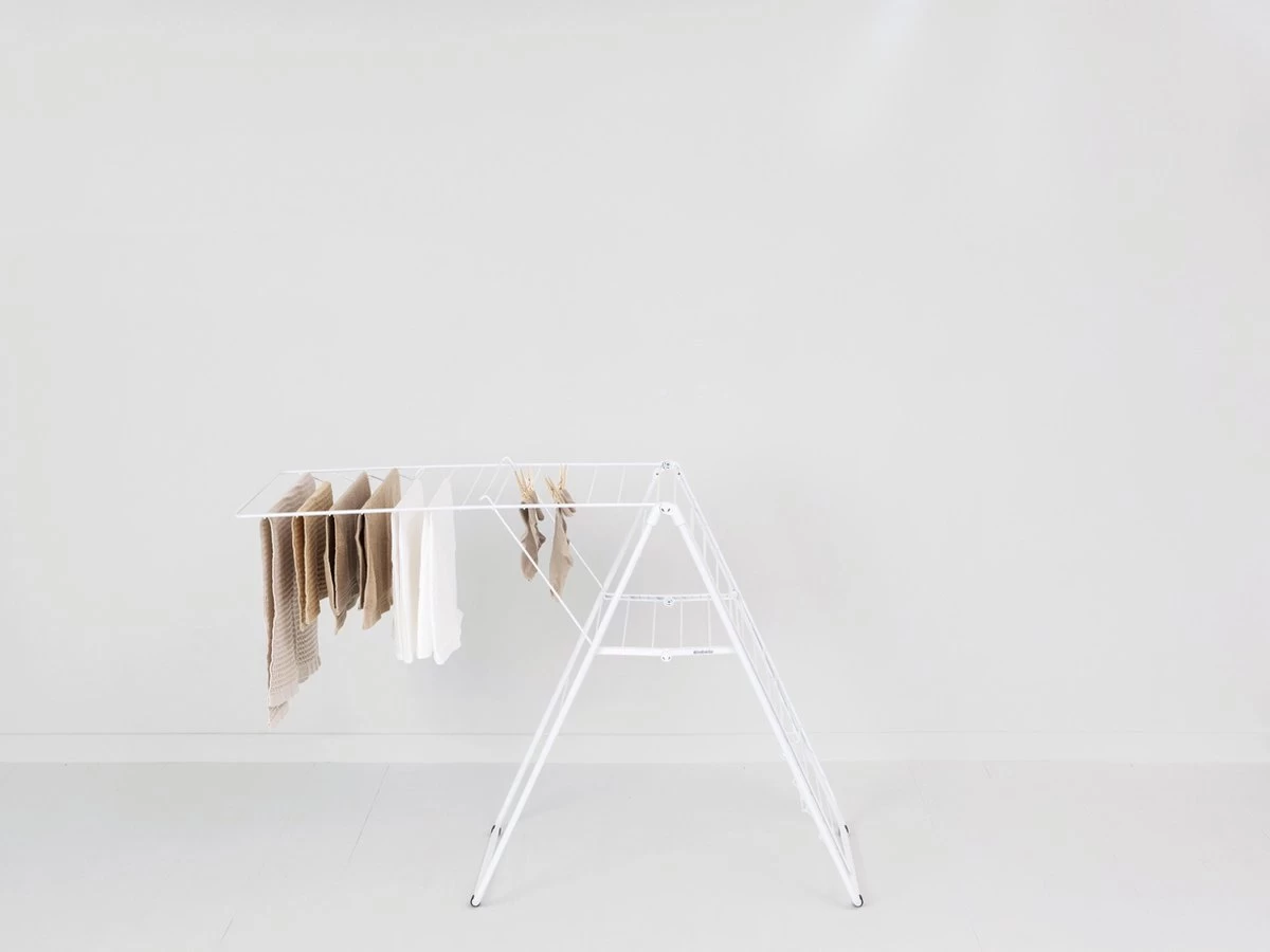 Brabantia HangOn Droogrek Inklapbaar - 25 Meter - White 15 Brabantia HangOn Droogrek Inklapbaar - 25 Meter - White - Afbeelding 13