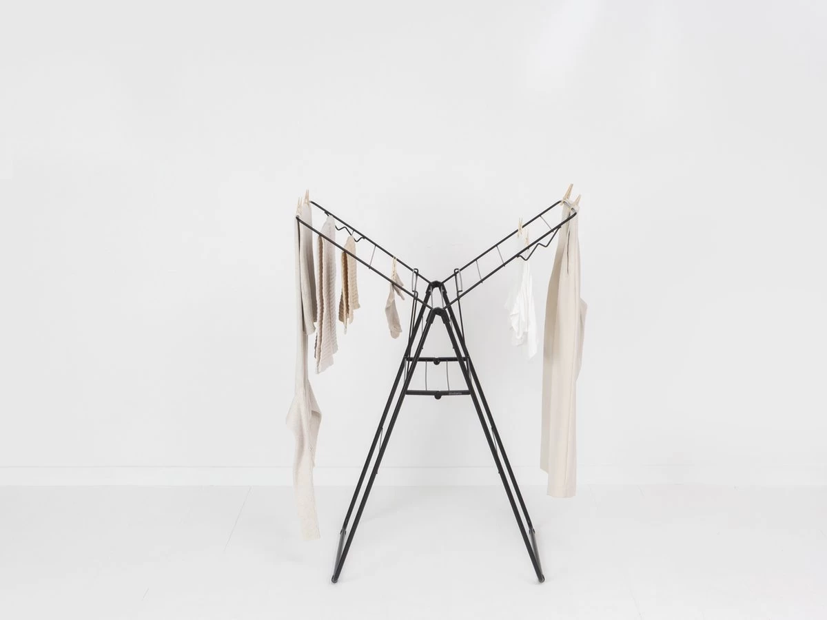 Brabantia HangOn Droogrek Inklapbaar - 15 Meter - Matt Black 20 Brabantia HangOn Droogrek Inklapbaar - 15 Meter - Matt Black - Afbeelding 18