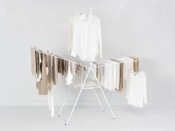 Brabantia HangOn Droogrek Inklapbaar - 25 Meter - Met Stang - White 29 Brabantia HangOn Droogrek Inklapbaar - 25 Meter - Met Stang - White -Brabantia 1200x900 86