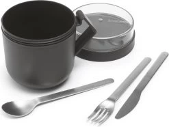 Brabantia Make & Take Soepbeker - 0,6 L - Kunststof - Dark Grey -Brabantia 1200x902 2