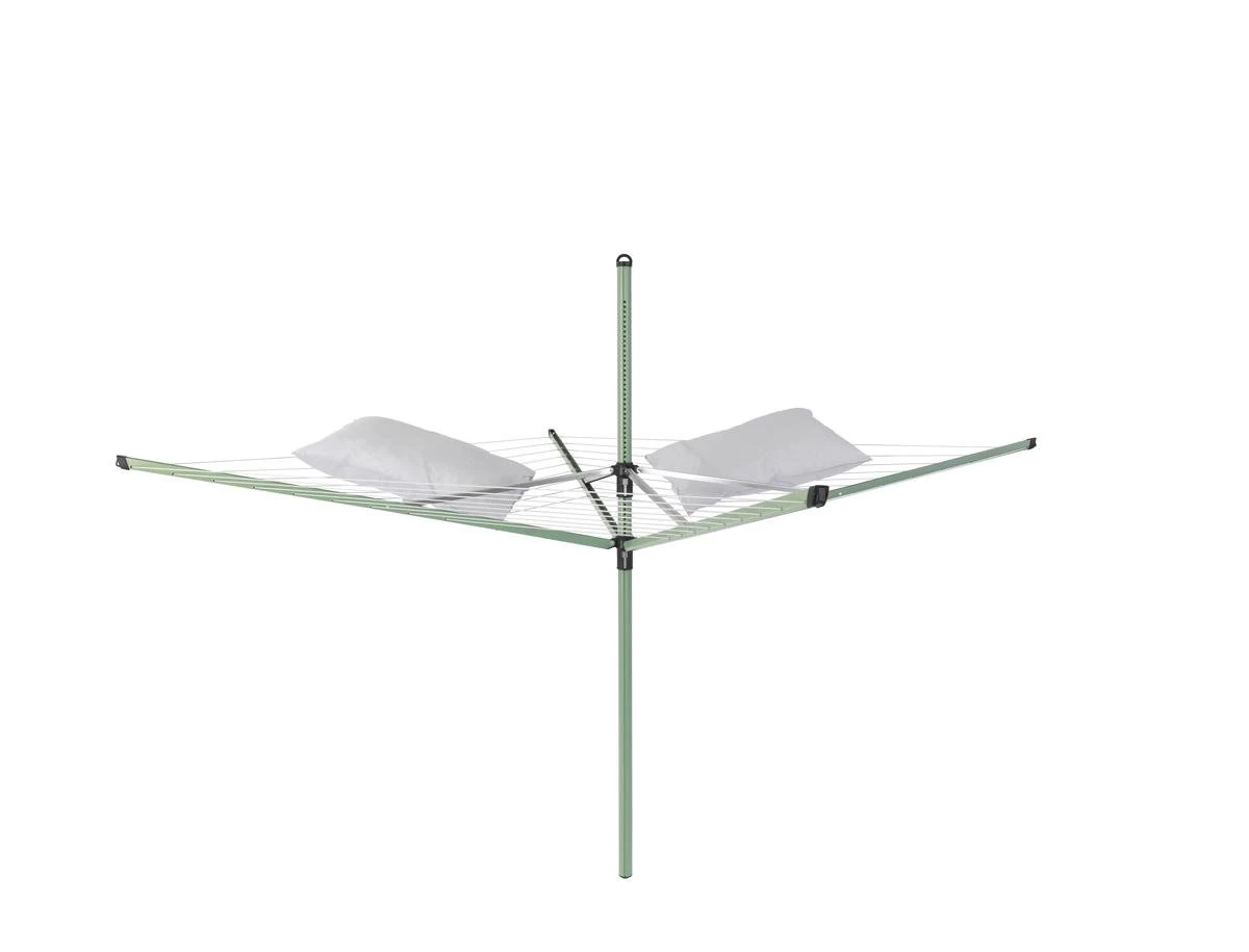 Brabantia Lift-O-Matic Droogmolen Met Grondanker - 50 M - Leaf Green 5 Brabantia Lift-O-Matic Droogmolen Met Grondanker - 50 M - Leaf Green - Afbeelding 3