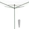 Brabantia Lift-O-Matic Droogmolen Met Grondanker - 50 M - Leaf Green 1 Brabantia Lift-O-Matic Droogmolen Met Grondanker - 50 M - Leaf Green -Brabantia 1200x937 1